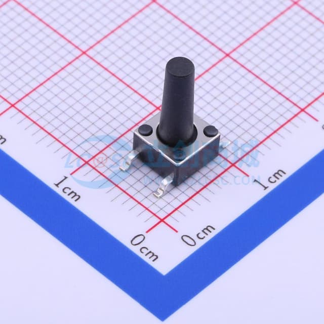 6*6*9.4mm 立贴 轻触开关实物图