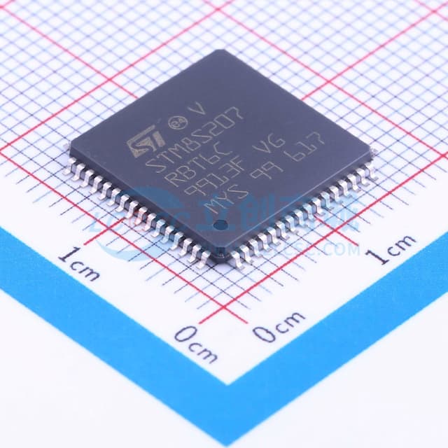 主流增强型8位MCU，具有128 KB Flash、24 MHz CPU和集成EEPROM实物图