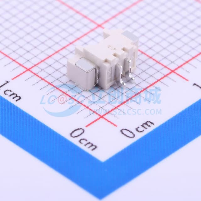1x2P 间距:1.25mm 卧贴实物图
