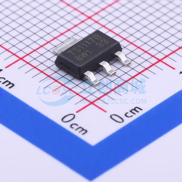 输入15V 输出3.3V 1A实物图
