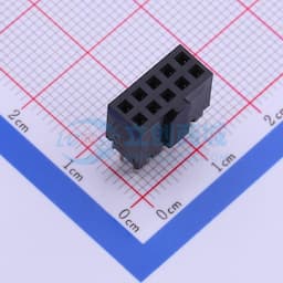 间距:2.54mm 2x5P 直插 【排针】缩略图
