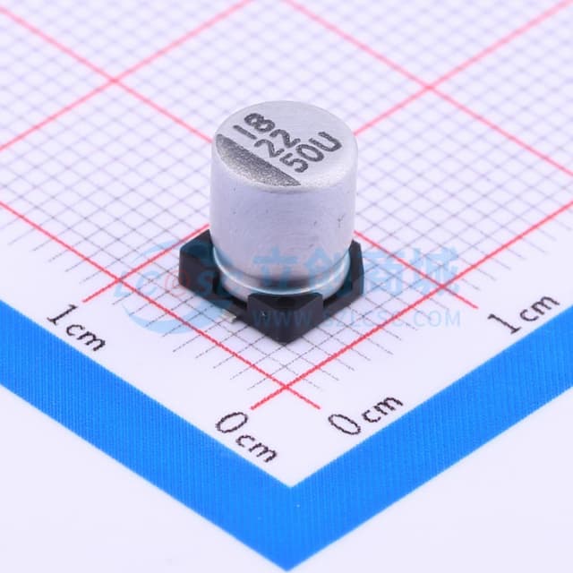22uF ±20% 50V实物图