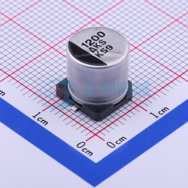 1200uF ±20% 10V实物图