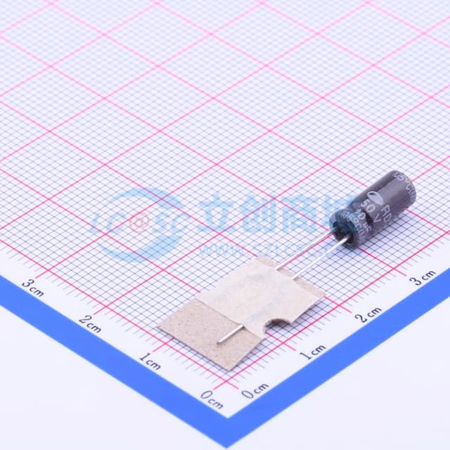 10uF ±20% 50V 【引线】实物图