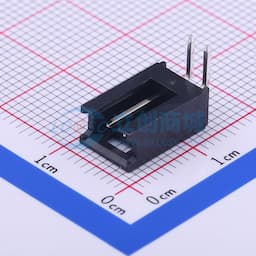 黑色 1x2P 间距:2.54mm 弯插【插件】缩略图