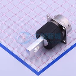 EcoMate 插座，8mm 单针触点，扁孔型，法兰壁装 【插件】缩略图