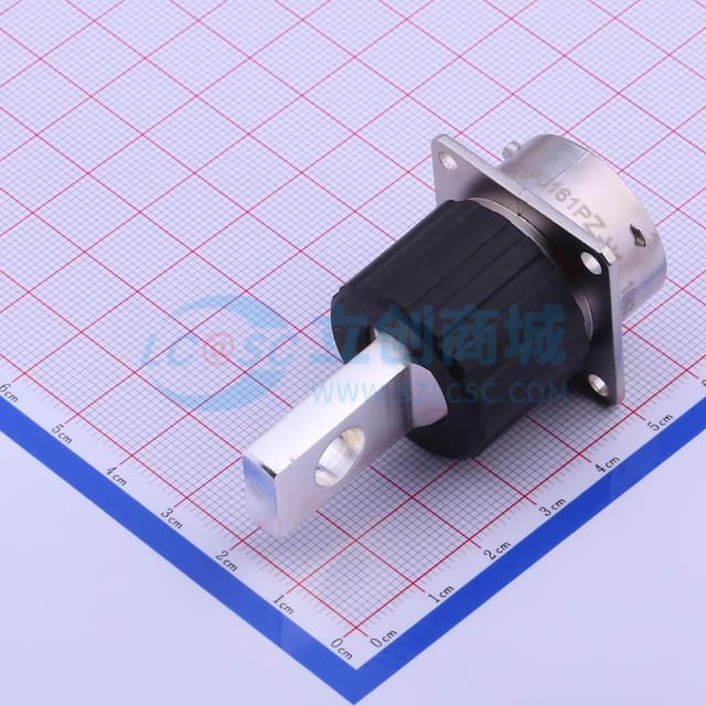 EcoMate 插座，8mm 单针触点，扁孔型，法兰壁装 【插件】实物图