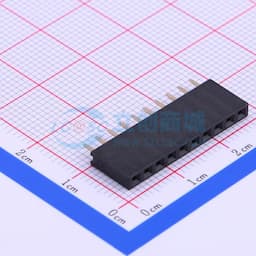 1x10P 间距:2.54mm 直插 【排针】缩略图