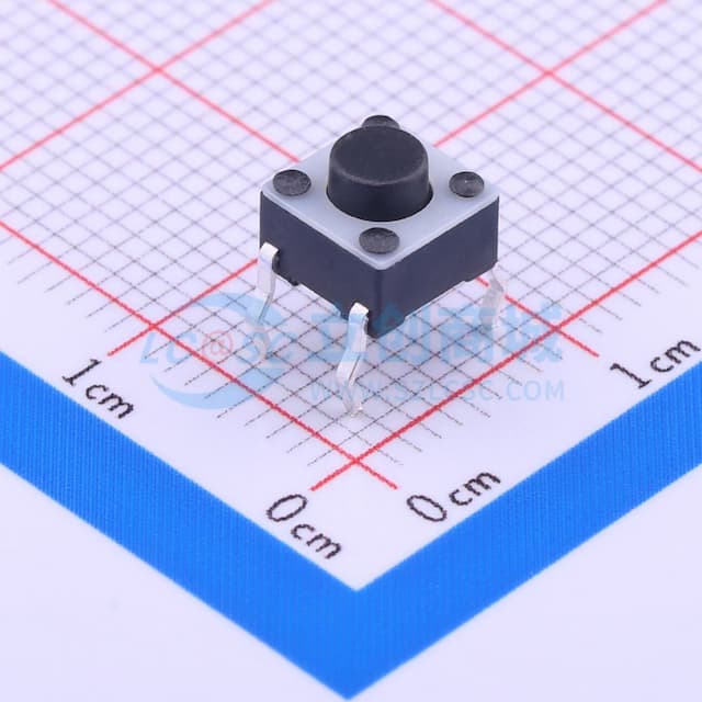 6*6*1.4mm 直插 轻触开关 【轻触】实物图