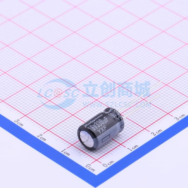 330uF ±20% 16V 【插件】实物图
