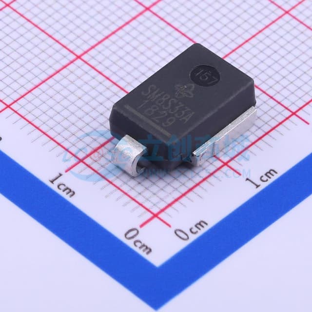 单向TVS 33V截止 峰值浪涌电流：124A实物图