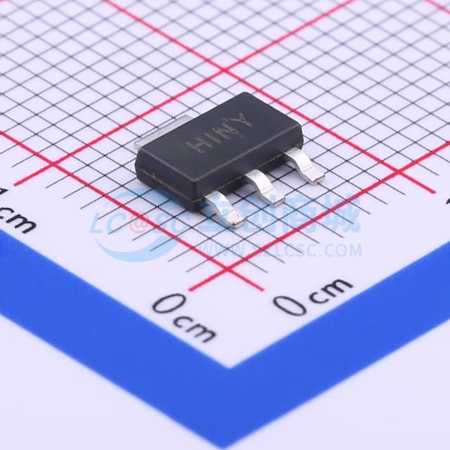 输入10V 输出3.3V 750mA实物图