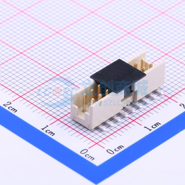2x9P 间距:2mm 立贴实物图