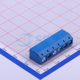 5mm 1x6P 排数:1 每排P数:6 直插 【螺钉】缩略图