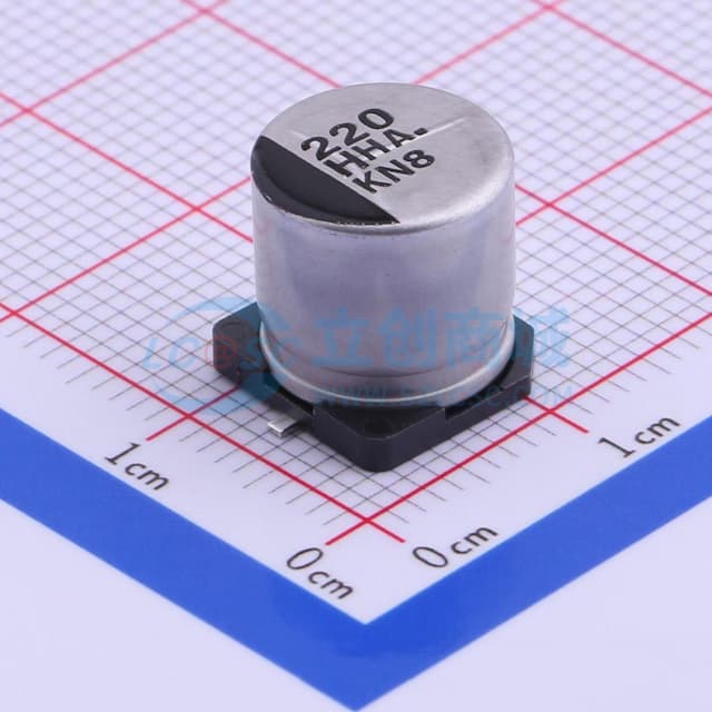 220uF ±20% 50V实物图