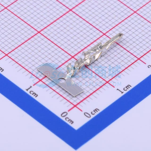 单根电线压接端子实物图