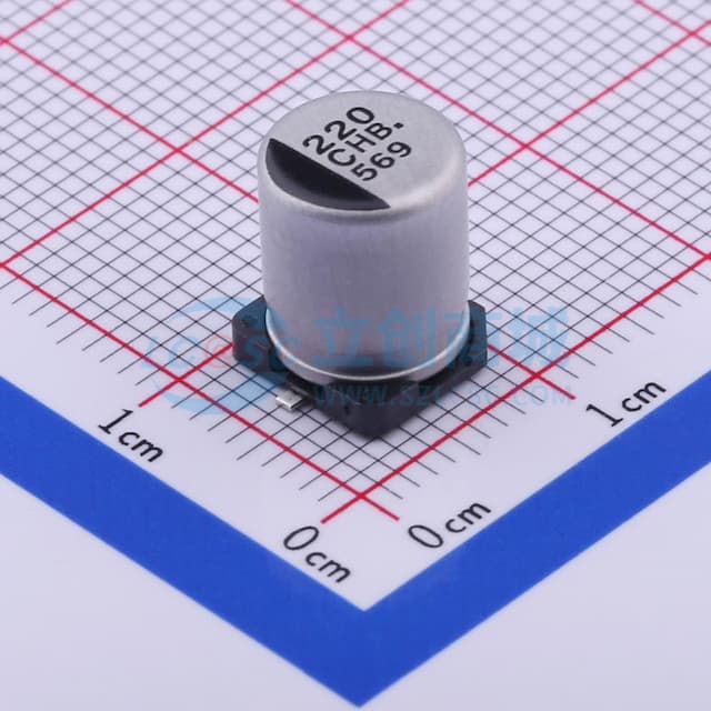220uF ±20% 16V实物图