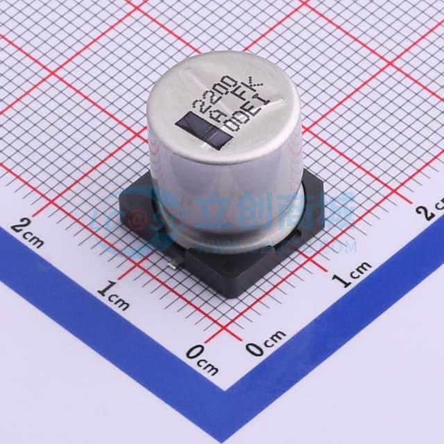 2200uF ±20% 10V实物图