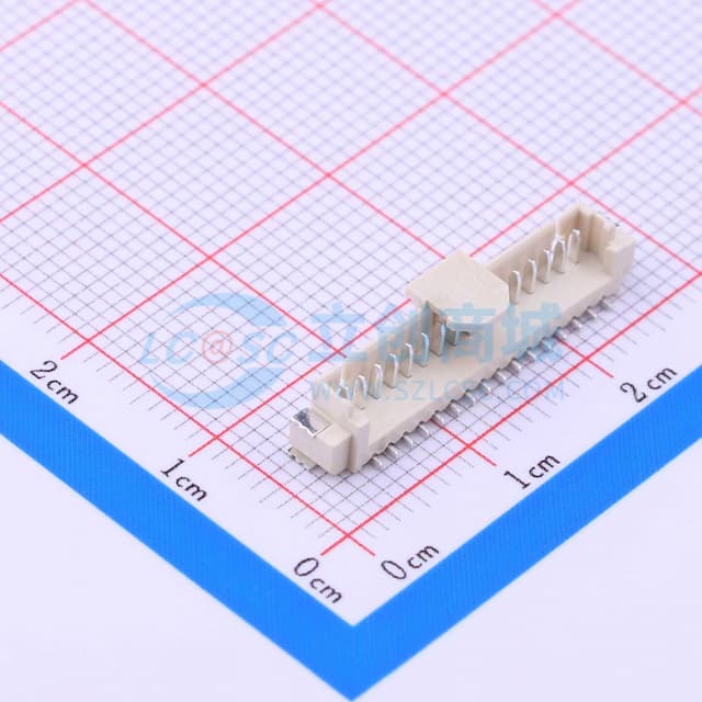 1x16P 间距:1.25mm 立贴实物图