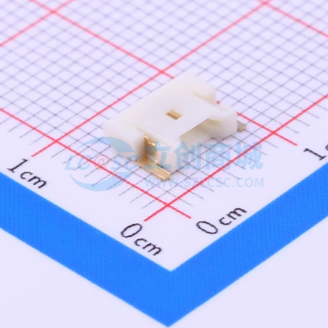 间距:1.25mm 1x2P实物图