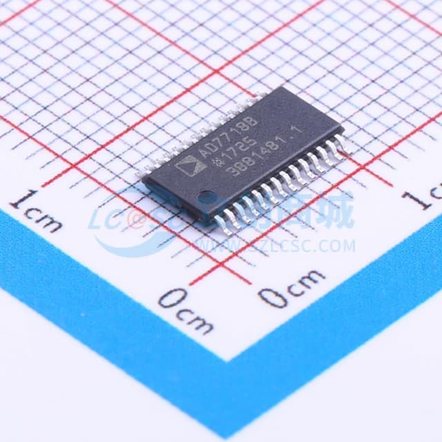 24位、8/10通道、低电压、低功耗、Σ-Δ型ADC实物图