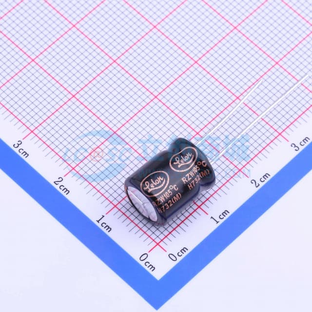 330uF ±20% 25V 【引线】实物图