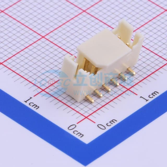 2x6P 间距:2mm 立贴实物图