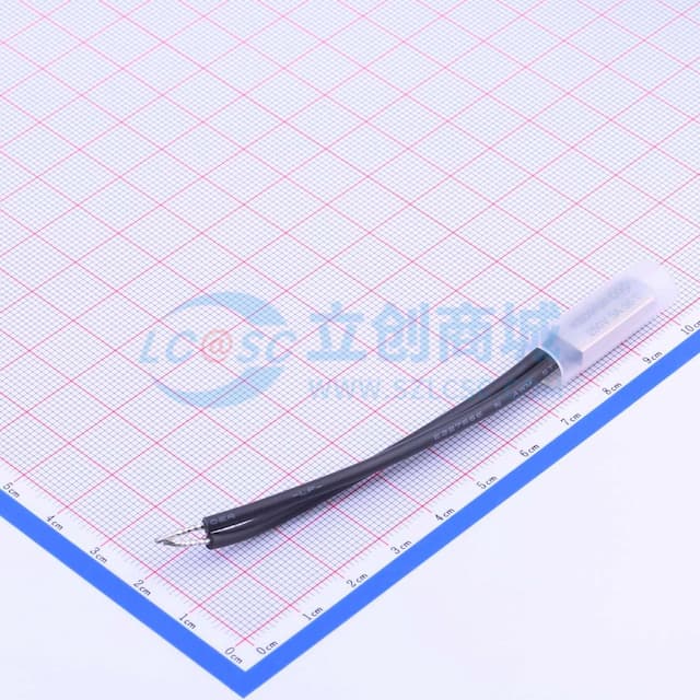 常闭B 动作温度：55℃ 5A实物图