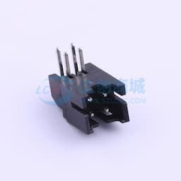黑色 2x2P 间距:2mm 弯插【插件】缩略图