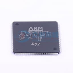 带DSP和DP-FPU的高性能ARM Cortex-M7 MCU，具有2 MB Flash、1 MB RAM、480 MHz CPU、ART加速器、一级缓存、外部存储器接口、包括加密加速器在内的大量外设以及安全服务支持缩略图
