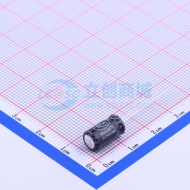 100uF ±20% 35V 【引线】实物图