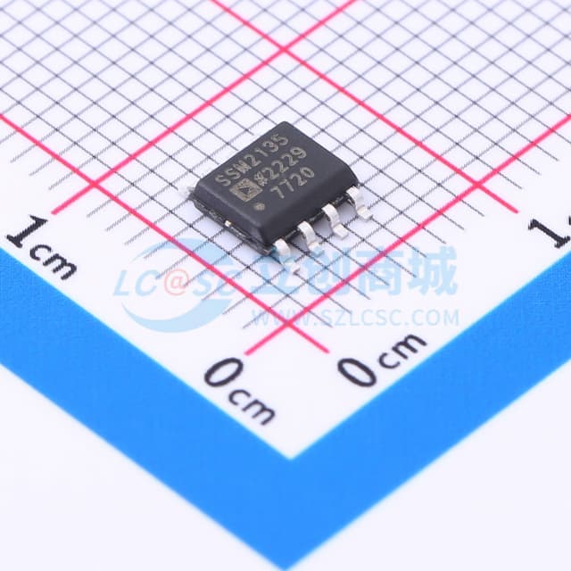 双通道、单电源音频运算放大器实物图