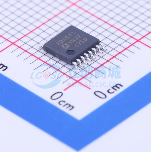 0.5Ω CMOS, 1.65V 至 3.6V, 四通道 SPST 开关 ADG811/ADG812/ADG813实物图