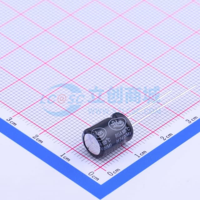 220uF ±20% 25V 【插件】实物图