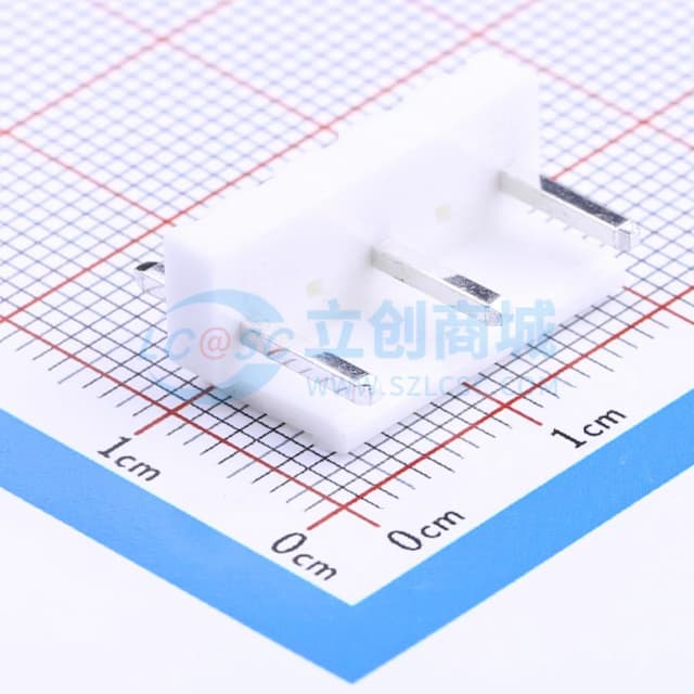 1x5P 间距:3.96mm 直插 系列:VH 【插件】实物图