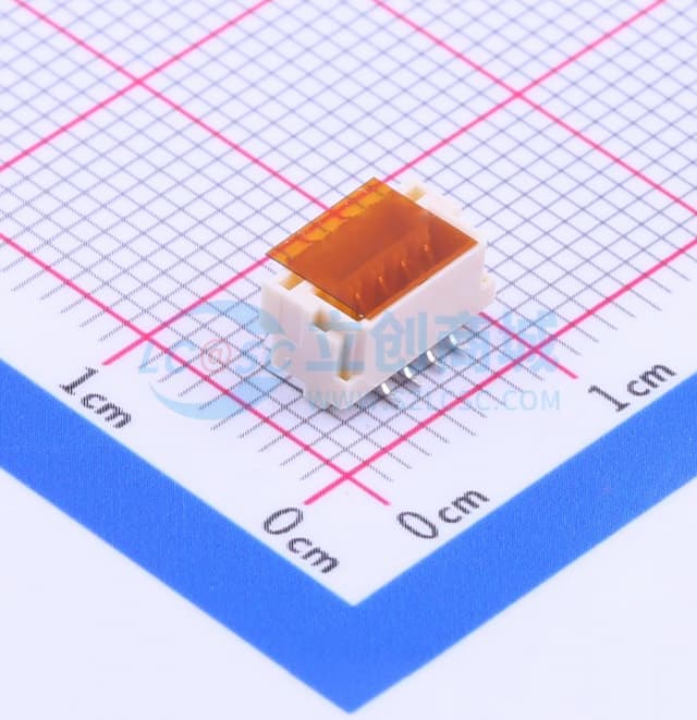 1x4P 间距:1.25mm 立贴 系列:GH实物图