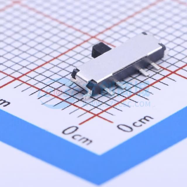 卧贴三档 滑动开关实物图