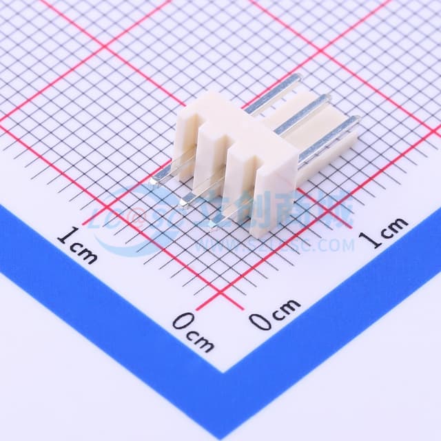 间距:2.54mm 1x3P 【插件】实物图