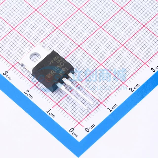 高性能双引脚同步整流芯片实物图