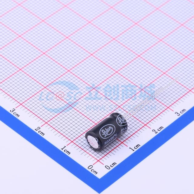 220uF ±20% 16V 【引线】实物图