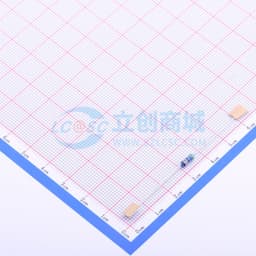 金属膜电阻 470kΩ ±1% 500mW 小体积，铜脚，圆柱状直插【插件】缩略图