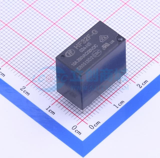 超小型中功率24V继电器 单刀单掷-常开 【继电】实物图