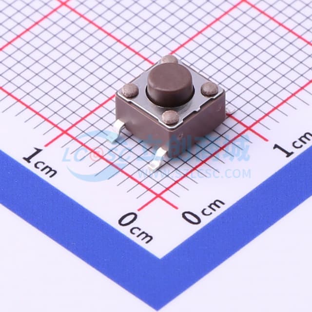 6.2*6.2*5mm 立贴 轻触开关实物图