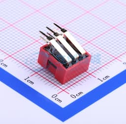 2.54mm 平拨,凸起式 3位【拨码】缩略图