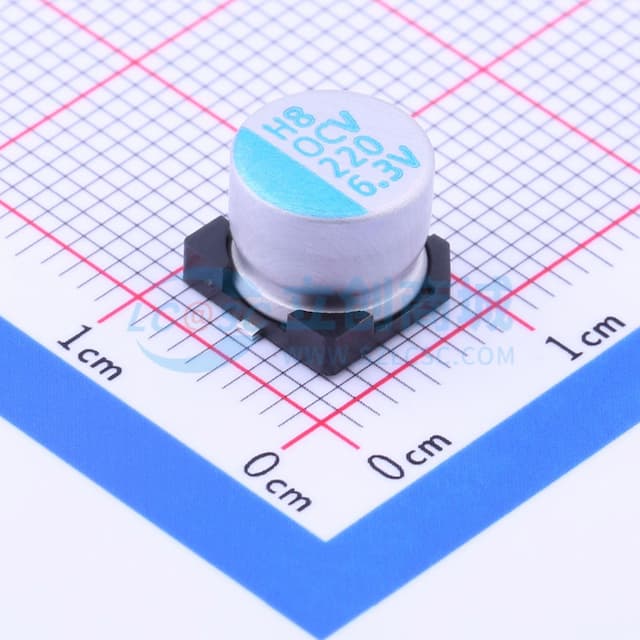 220uF ±20% 6.3V实物图
