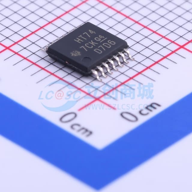 双D型正边缘触发触发器，带清零和预置实物图