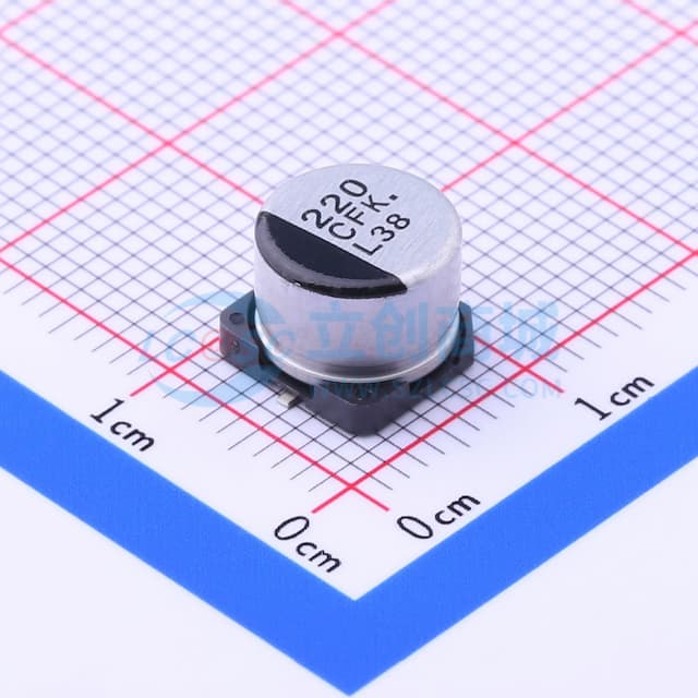 220uF ±20% 16V实物图