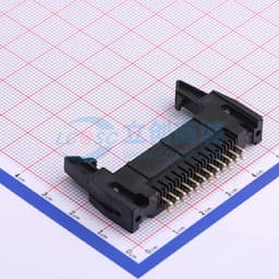 2.54mm 2x12P 排数:2 每排P数:12 【ID】缩略图