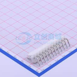 白色 1x12P 间距:3.96mm 弯插【插件】缩略图