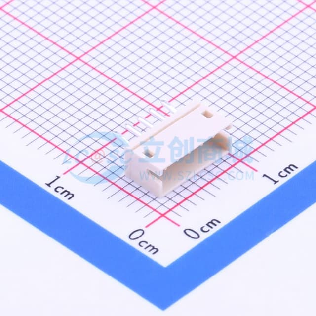 1x5P 间距:1.5mm 直插 系列:ZH 【插件】实物图
